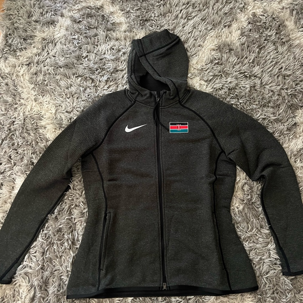 Nike Tech Fleece KENYA Full Zip Jacket Dark Gray Women’s CT4116-001